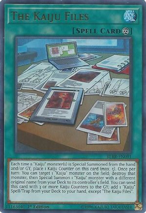 The Kaiju Files [BLRR-EN091] Ultra Rare - Yu-Gi-Oh! - Card Brawlers | Quebec | Canada |