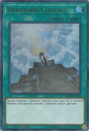 Darklord Contact [BLRR-EN094] Ultra Rare - Yu-Gi-Oh! - Card Brawlers | Quebec | Canada |