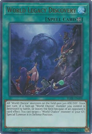 World Legacy Discovery [BLRR-EN098] Ultra Rare - Yu-Gi-Oh! - Card Brawlers | Quebec | Canada |