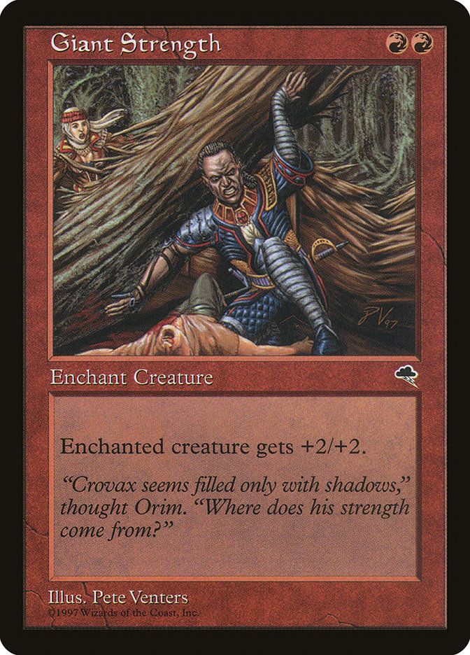 Giant Strength [Tempest] - Magic: The Gathering - Card Brawlers | Quebec | Canada |