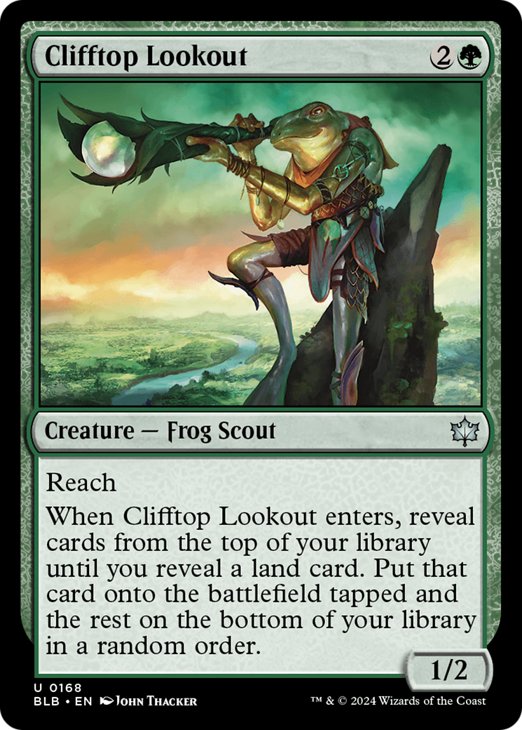 Clifftop Lookout [Bloomburrow] - Magic: The Gathering - Card Brawlers | Quebec | Canada |