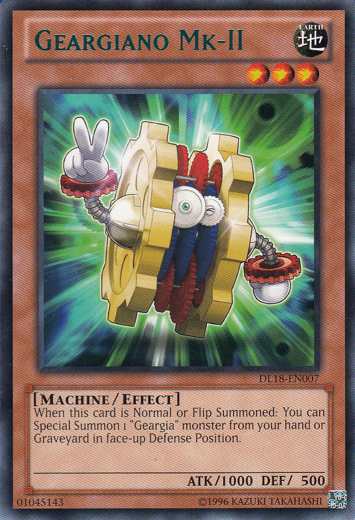 Geargiano Mk-II (Green) [DL18-EN007] Rare - Yu-Gi-Oh! - Card Brawlers | Quebec | Canada |