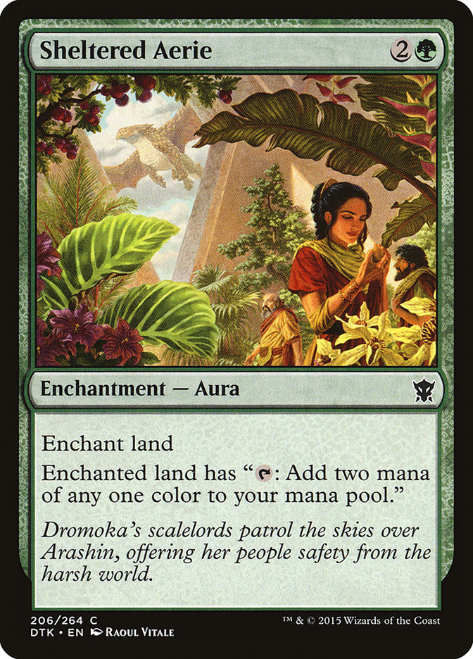Sheltered Aerie [Dragons of Tarkir] - Magic: The Gathering - Card Brawlers | Quebec | Canada |