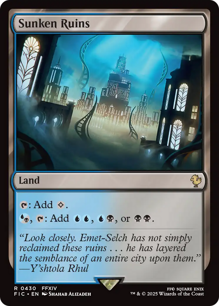 Sunken Ruins [FINAL FANTASY Commander] - Magic: The Gathering - Card Brawlers | Quebec | Canada |