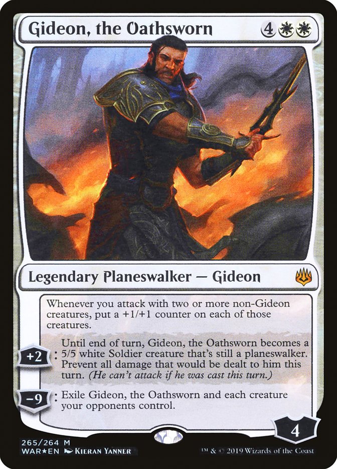 Gideon, the Oathsworn [War of the Spark] - Magic: The Gathering - Card Brawlers | Quebec | Canada |