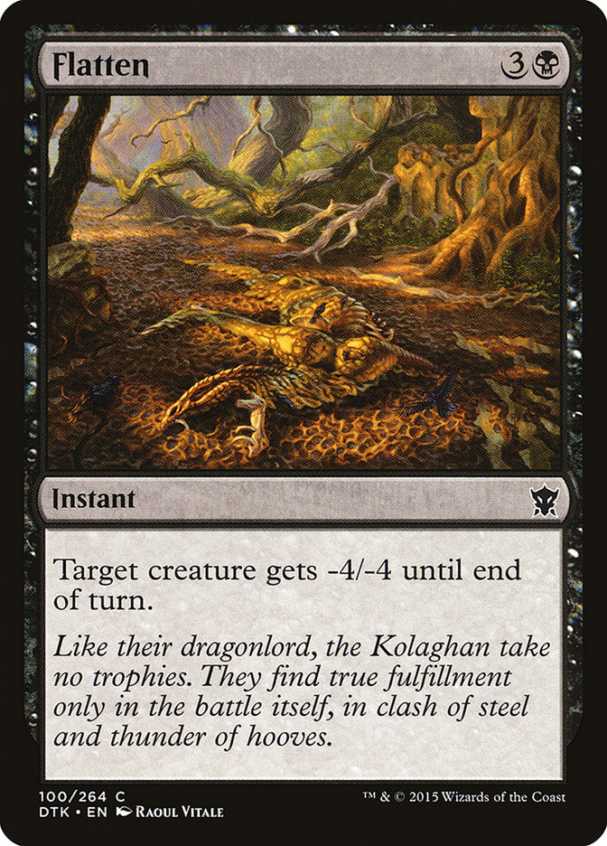 Flatten [Dragons of Tarkir] - Magic: The Gathering - Card Brawlers | Quebec | Canada |