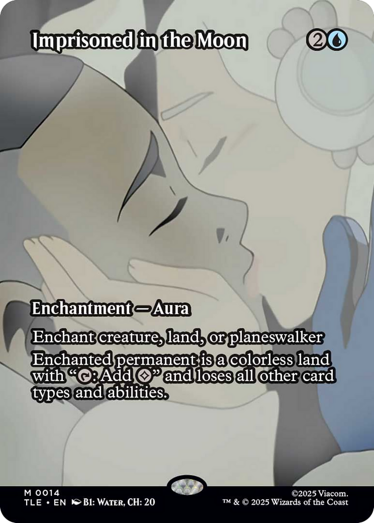 Imprisoned in the Moon (Borderless) [Avatar: The Last Airbender: Eternal-Legal] - Magic: The Gathering - Card Brawlers | Quebec | Canada |