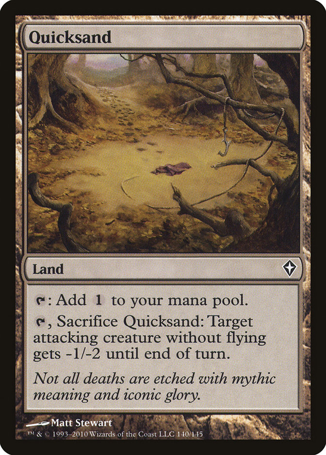 Quicksand [Worldwake] - Magic: The Gathering - Card Brawlers | Quebec | Canada |