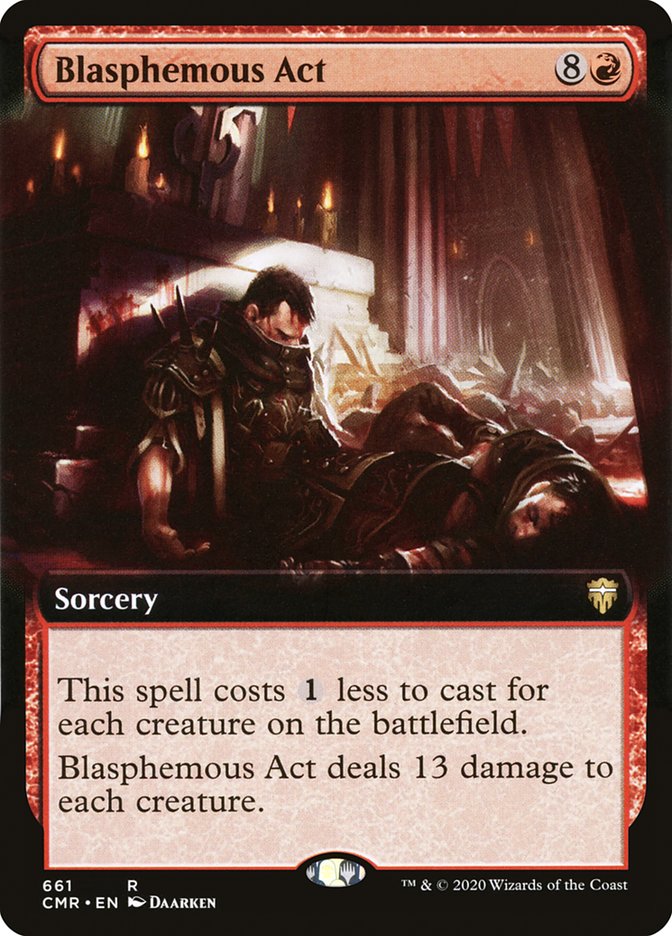 Blasphemous Act (Extended Art) [Commander Legends] - Magic: The Gathering - Card Brawlers | Quebec | Canada |