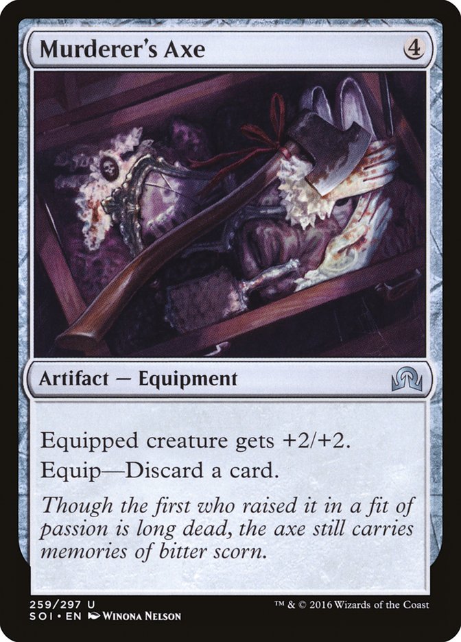 Murderer's Axe [Shadows over Innistrad] - Magic: The Gathering - Card Brawlers | Quebec | Canada |