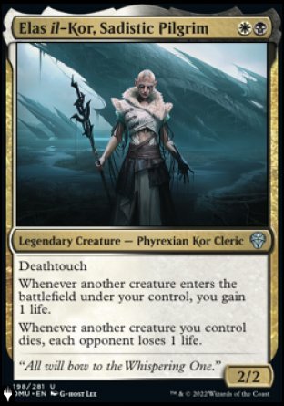 Elas il-Kor, Sadistic Pilgrim [The List] - Magic: The Gathering - Card Brawlers | Quebec | Canada |