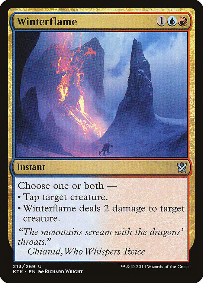 Winterflame [Khans of Tarkir] - Magic: The Gathering - Card Brawlers | Quebec | Canada |