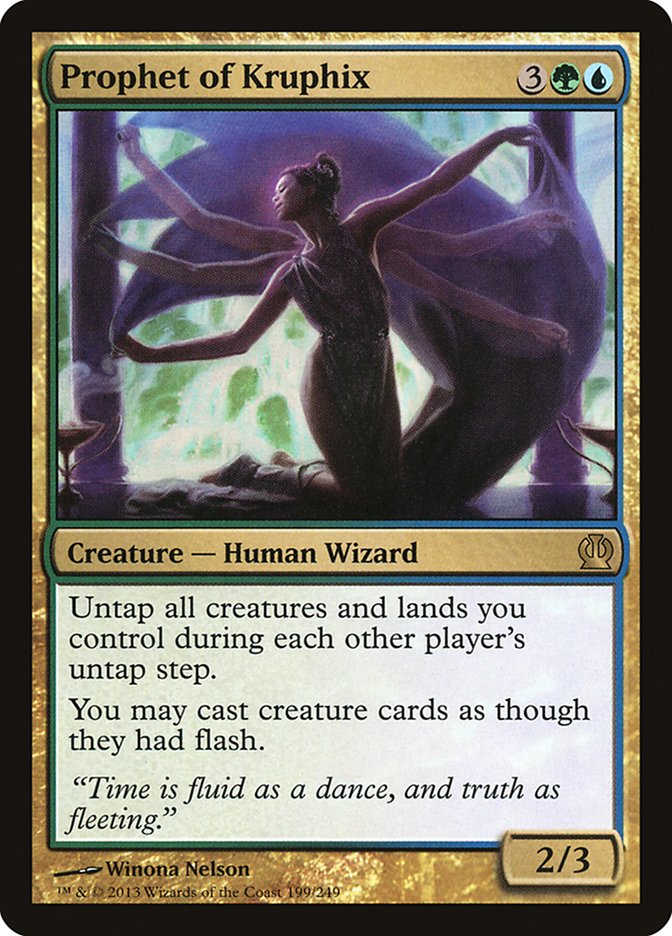 Prophet of Kruphix [Theros] - Magic: The Gathering - Card Brawlers | Quebec | Canada |