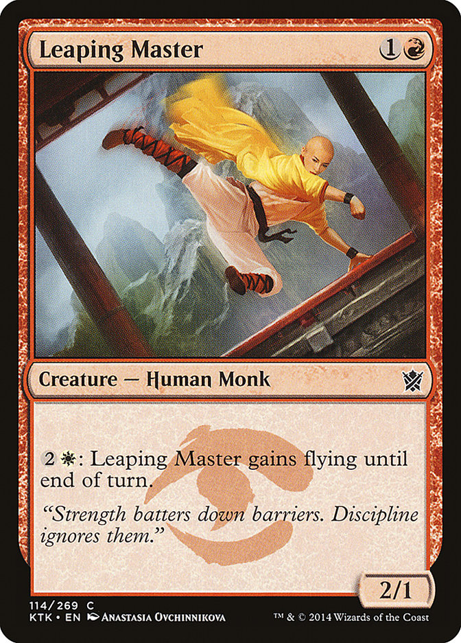 Leaping Master [Khans of Tarkir] - Magic: The Gathering - Card Brawlers | Quebec | Canada |