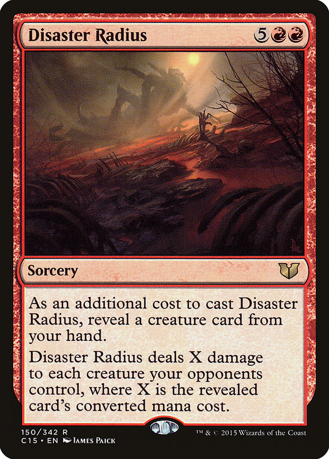 Disaster Radius [Commander 2015] - Magic: The Gathering - Card Brawlers | Quebec | Canada |