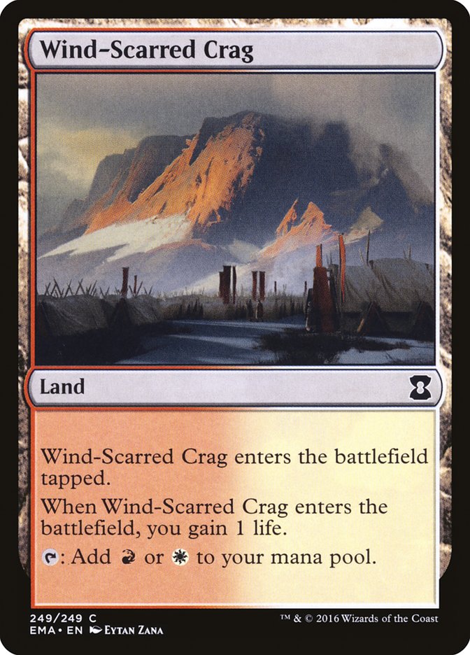 Wind-Scarred Crag [Eternal Masters] - Magic: The Gathering - Card Brawlers | Quebec | Canada |