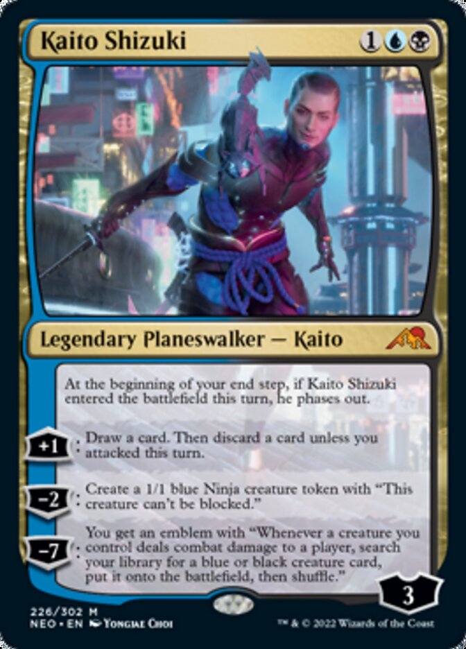 Kaito Shizuki [Kamigawa: Neon Dynasty] - Magic: The Gathering - Card Brawlers | Quebec | Canada |