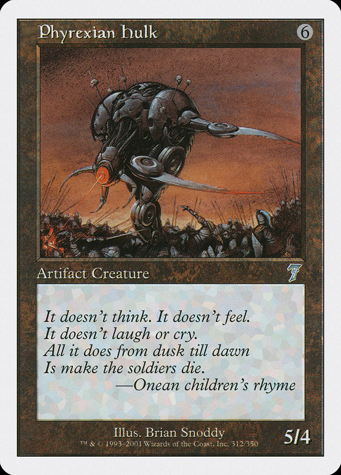 Phyrexian Hulk [Seventh Edition] - Magic: The Gathering - Card Brawlers | Quebec | Canada |