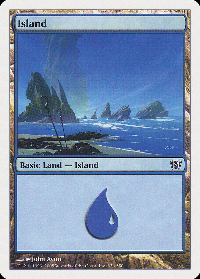 Island (336) [Ninth Edition] - Magic: The Gathering - Card Brawlers | Quebec | Canada |