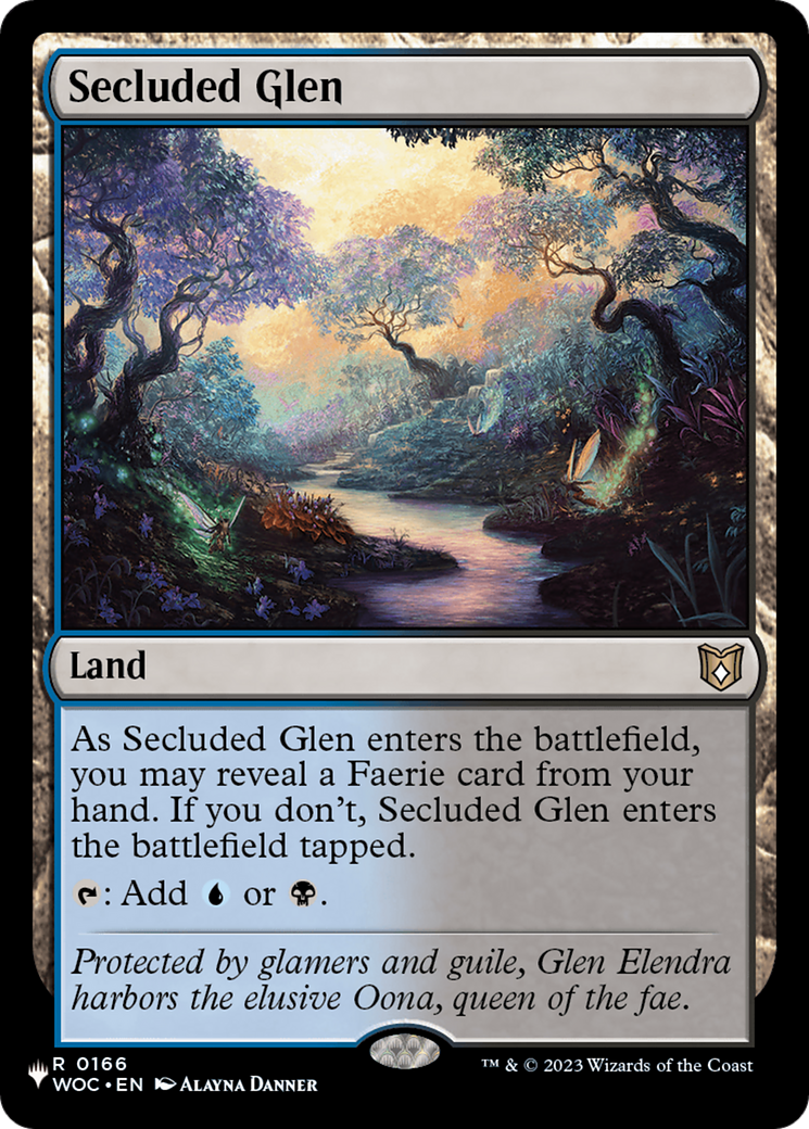 Secluded Glen (WOC) [The List] - Magic: The Gathering - Card Brawlers | Quebec | Canada |
