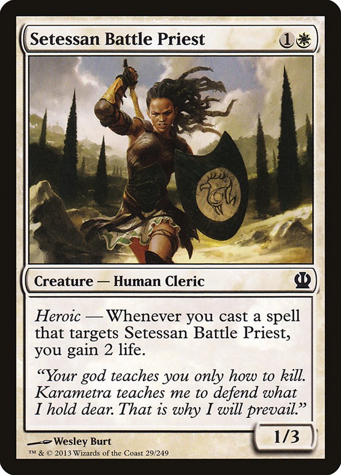 Setessan Battle Priest [Theros] - Magic: The Gathering - Card Brawlers | Quebec | Canada |