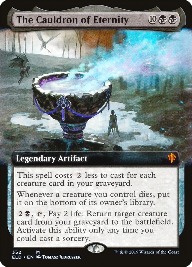 The Cauldron of Eternity (Extended Art) [Throne of Eldraine] - Magic: The Gathering - Card Brawlers | Quebec | Canada |