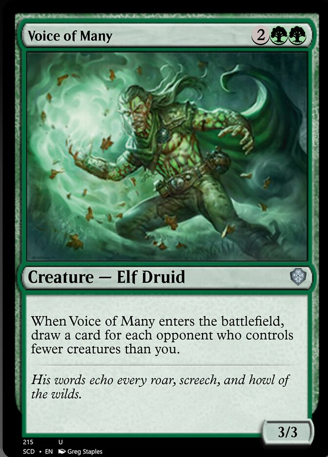 Voice of Many [Starter Commander Decks] - Magic: The Gathering - Card Brawlers | Quebec | Canada |