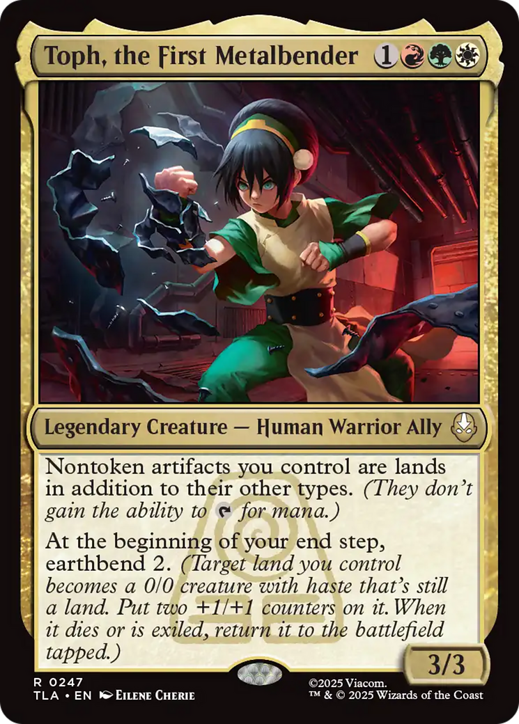 Toph, the First Metalbender [Avatar: The Last Airbender] - Magic: The Gathering - Card Brawlers | Quebec | Canada |
