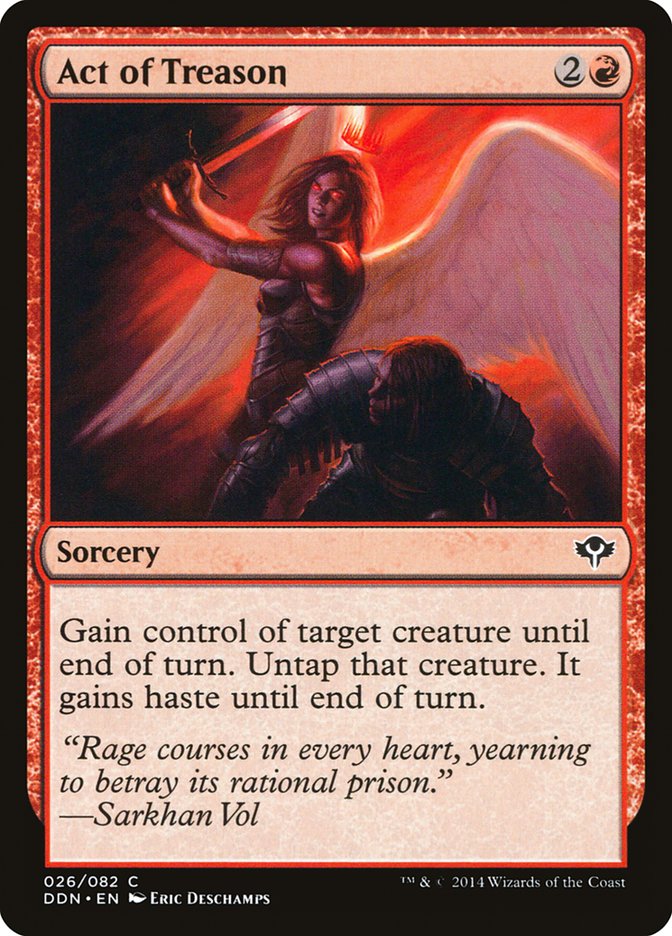 Act of Treason [Duel Decks: Speed vs. Cunning] - Magic: The Gathering - Card Brawlers | Quebec | Canada |