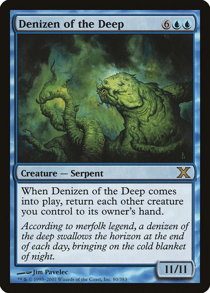 Denizen of the Deep [Tenth Edition] - Magic: The Gathering - Card Brawlers | Quebec | Canada |
