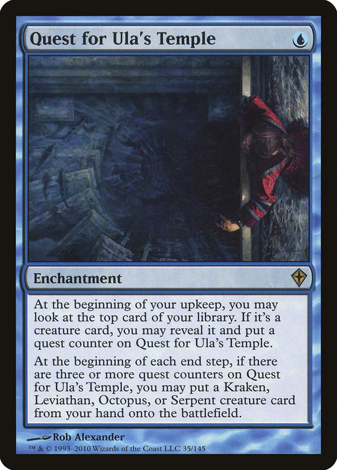 Quest for Ula's Temple [Worldwake] - Magic: The Gathering - Card Brawlers | Quebec | Canada |