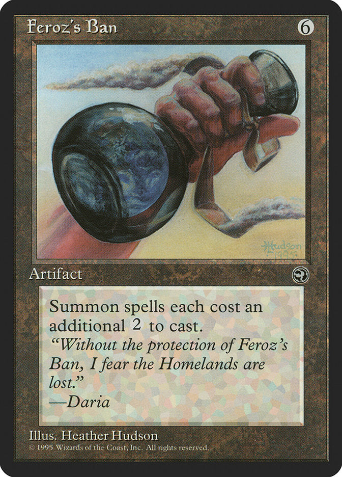 Feroz's Ban [Homelands] - Magic: The Gathering - Card Brawlers | Quebec | Canada |