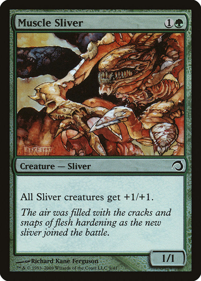 Muscle Sliver [Premium Deck Series: Slivers] - Magic: The Gathering - Card Brawlers | Quebec | Canada |