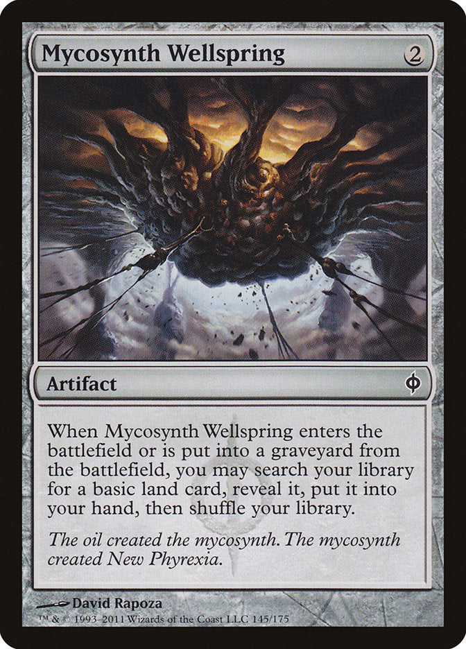 Mycosynth Wellspring [New Phyrexia] - Magic: The Gathering - Card Brawlers | Quebec | Canada |