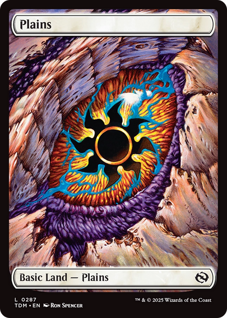 Plains (0287) [Tarkir: Dragonstorm] - Magic: The Gathering - Card Brawlers | Quebec | Canada |