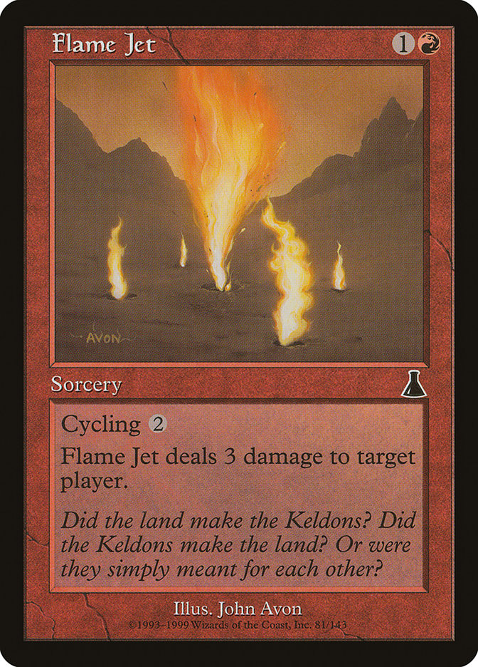 Flame Jet [Urza's Destiny] - Magic: The Gathering - Card Brawlers | Quebec | Canada |