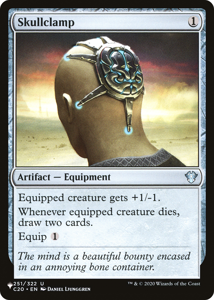 Skullclamp (C20) [The List] - Magic: The Gathering - Card Brawlers | Quebec | Canada |