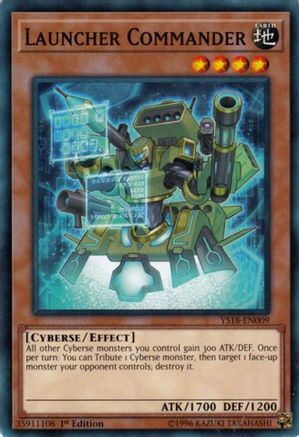 Launcher Commander [YS18-EN009] Common - Yu-Gi-Oh! - Card Brawlers | Quebec | Canada |