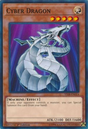 Cyber Dragon [YS18-EN014] Common - Yu-Gi-Oh! - Card Brawlers | Quebec | Canada |