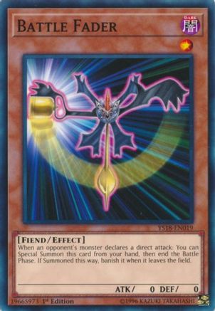 Battle Fader [YS18-EN019] Common - Yu-Gi-Oh! - Card Brawlers | Quebec | Canada |