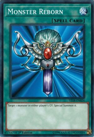 Monster Reborn [YS18-EN024] Common - Yu-Gi-Oh! - Card Brawlers | Quebec | Canada |