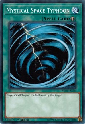 Mystical Space Typhoon [YS18-EN026] Common - Yu-Gi-Oh! - Card Brawlers | Quebec | Canada |