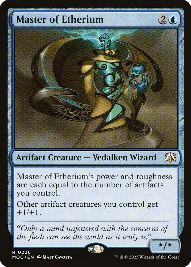 Master of Etherium [March of the Machine Commander] - Magic: The Gathering - Card Brawlers | Quebec | Canada |