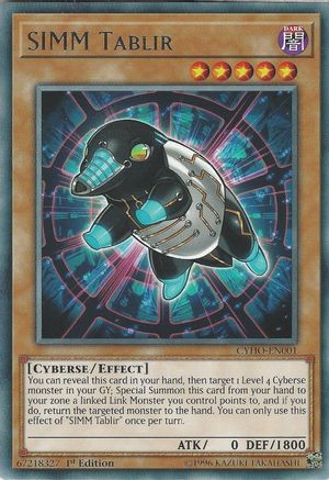 SIMM Tablir [CYHO-EN001] Rare - Yu-Gi-Oh! - Card Brawlers | Quebec | Canada |