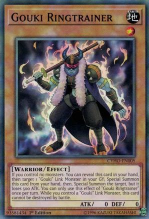 Gouki Ringtrainer [CYHO-EN005] Common - Yu-Gi-Oh! - Card Brawlers | Quebec | Canada |