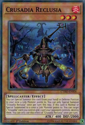 Crusadia Reclusia [CYHO-EN006] Common - Yu-Gi-Oh! - Card Brawlers | Quebec | Canada |