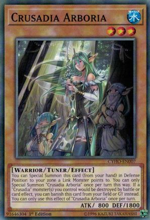 Crusadia Arboria [CYHO-EN007] Common - Yu-Gi-Oh! - Card Brawlers | Quebec | Canada |