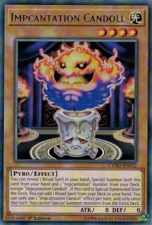 Impcantation Candoll [CYHO-EN012] Rare - Yu-Gi-Oh! - Card Brawlers | Quebec | Canada |