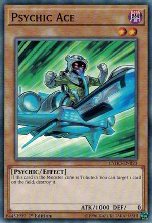 Psychic Ace [CYHO-EN023] Common - Yu-Gi-Oh! - Card Brawlers | Quebec | Canada |