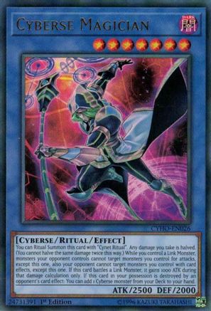 Cyberse Magician [CYHO-EN026] Ultra Rare - Yu-Gi-Oh! - Card Brawlers | Quebec | Canada |